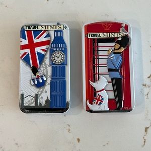 Collectible British London Inspired Mint Tins Unopened